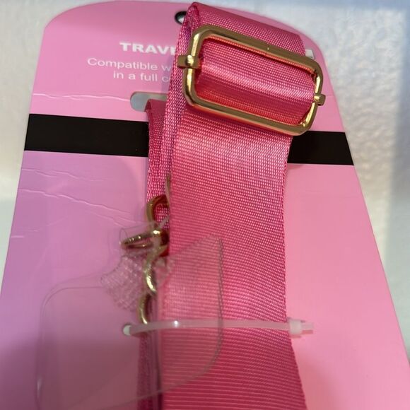 Hello Kitty Sanrio Phone Holder Pink Travel Strap With Coin Zip Purse - Picture 9 of 16